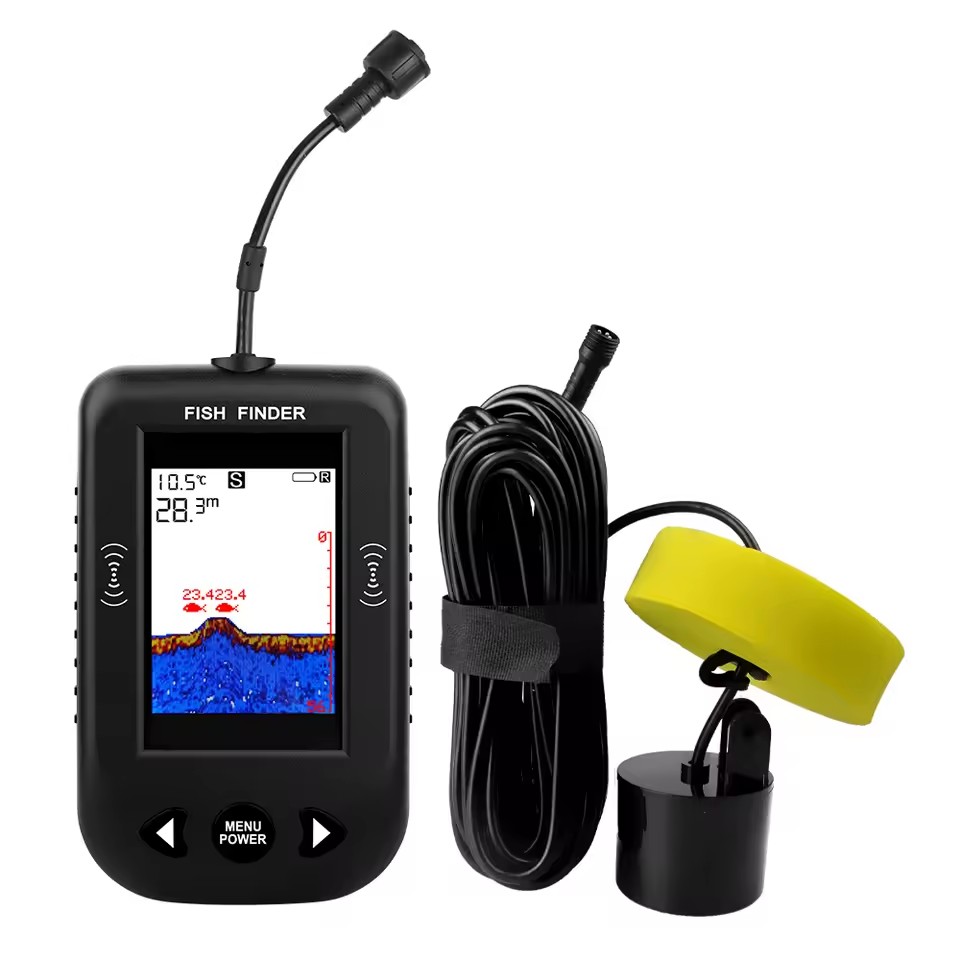Fishing Depth Finder - Allarme 100M Sonar portatile Ecoscandagli 45