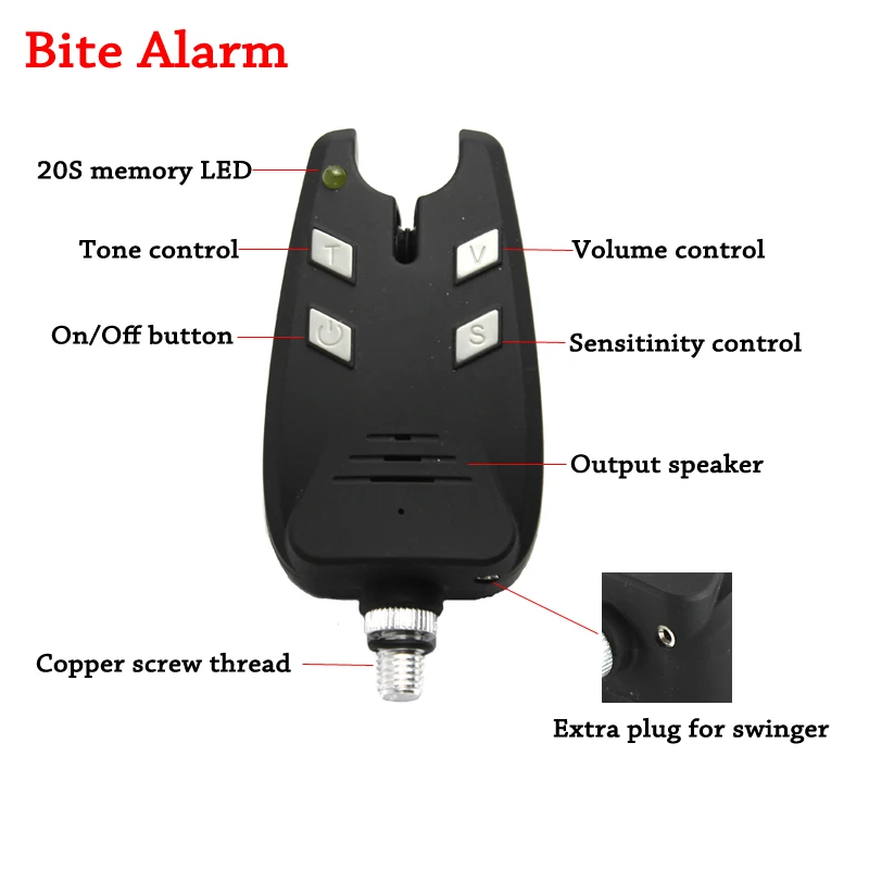 JSFUN 3PCS allarme per la pesc - Bite Indicator recensione e prezzo