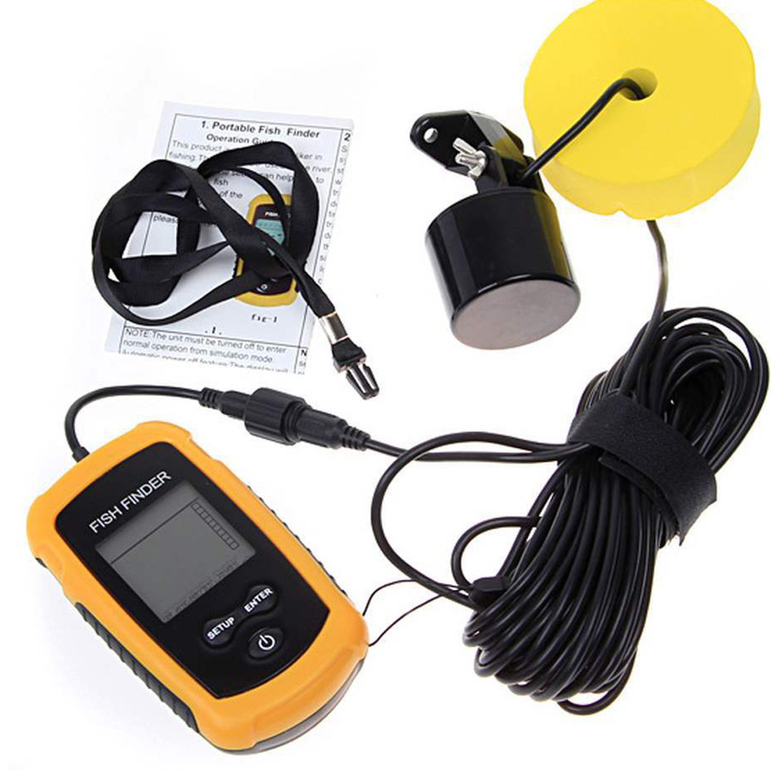 Ecoscandaglio Portatile con Al - Fishing Depth Finder recensione e prezzo