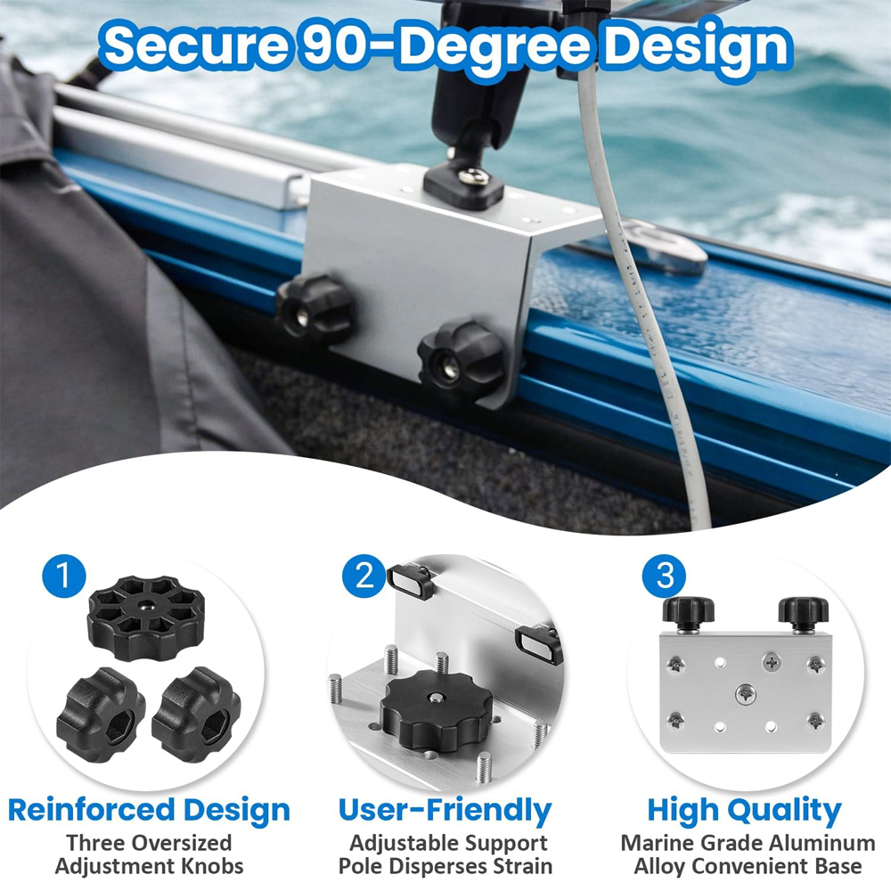 Confezione da 2 pezzi 90 °   S - Fish Finder Mount recensione e prezzo